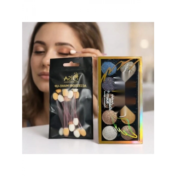 10’lu Göz Farı Paleti ve Aplikatör Seti