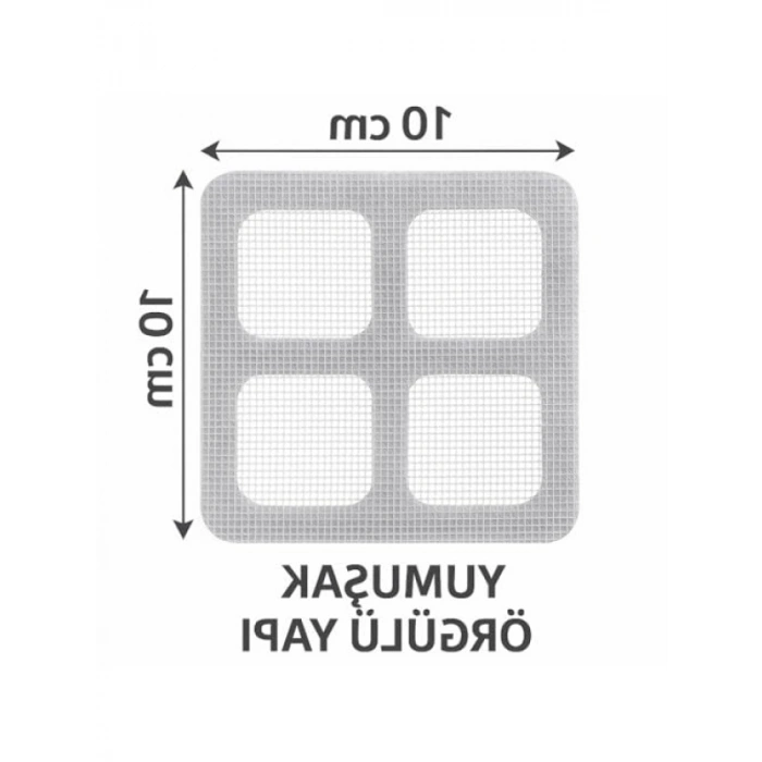 10’lu Yapışkanlı Banyo Gideri Süzgeci Seti