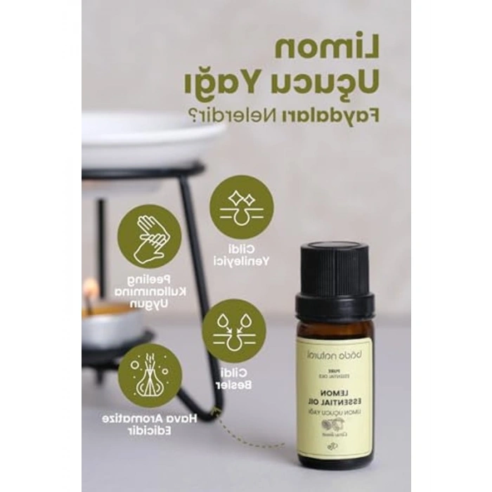 10ml Limon Uçucu Yağı, Doğal Aromaterapi