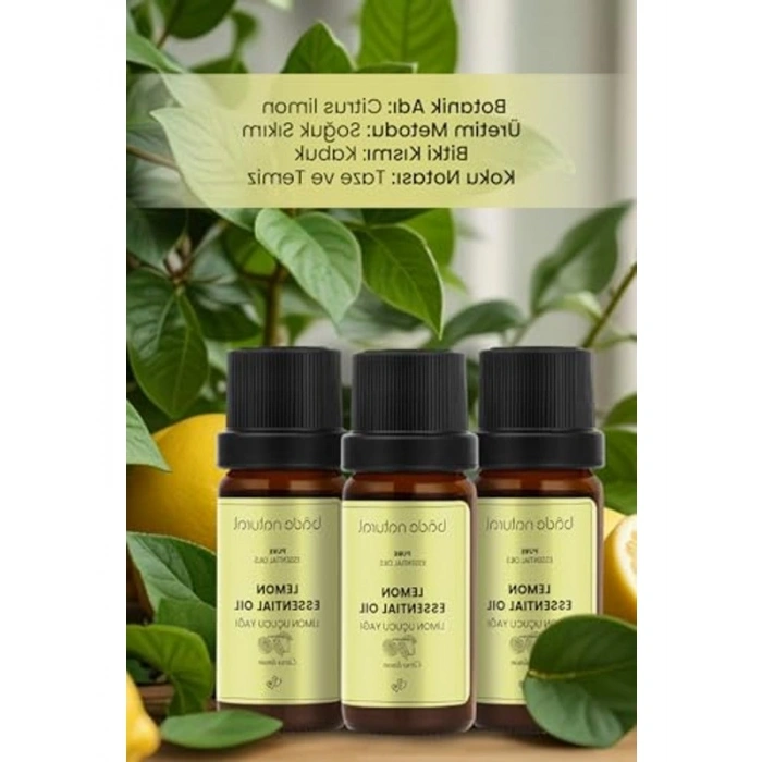 10ml Limon Uçucu Yağı, Doğal Aromaterapi