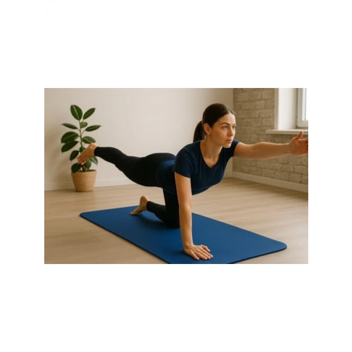 10mm Kalınlıkta Kaymaz Pilates ve Yoga Matı