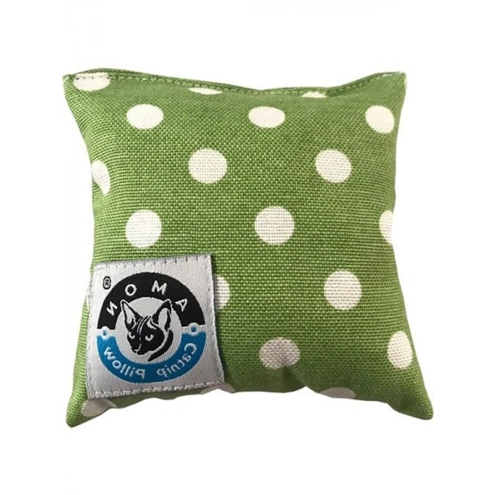 10x10 cm Boyutunda Yeşil Catnip Yastık