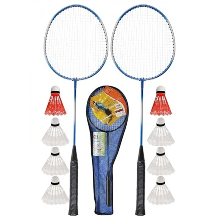 Amatör Badminton Seti - 11 Parça ile İki Raket ve Top
