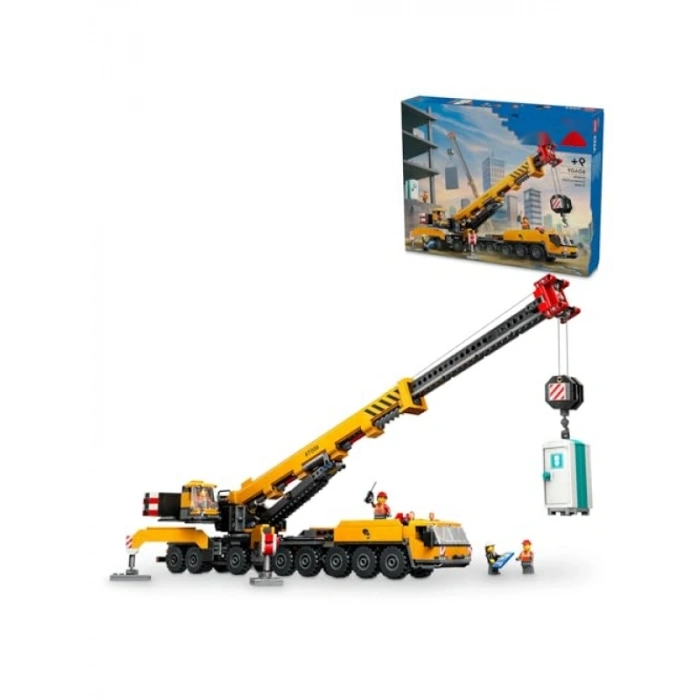 1116 Parça Mobil İnşaat Vinci Yapım Seti