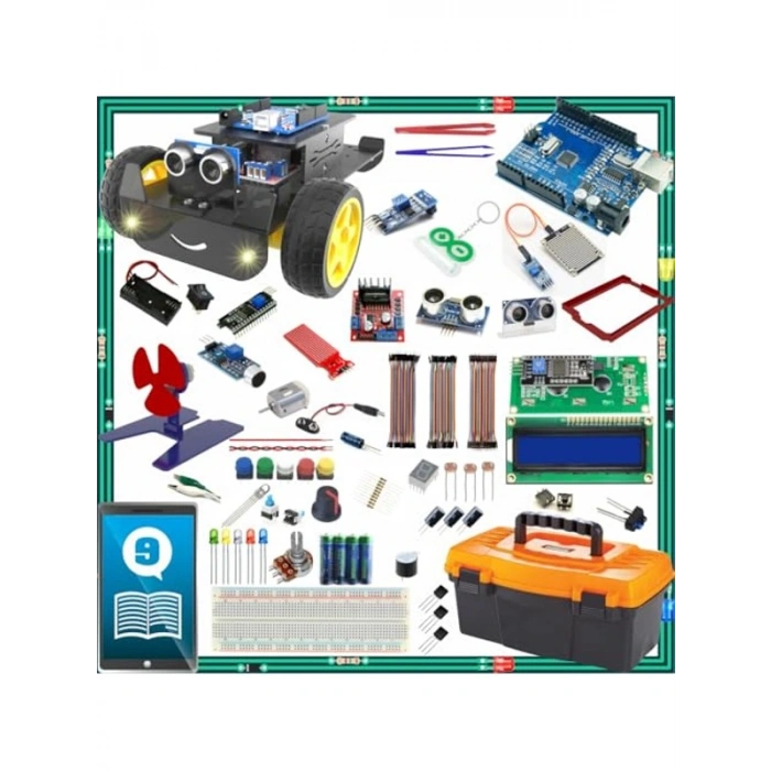 112 Parça Başlangıç Seti, Arduino ile Uyumlu, Renkli