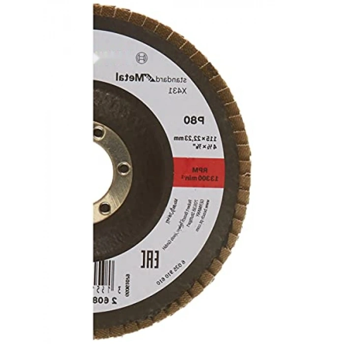 115 mm 80 Kum Alüminyum Oksit Flap Disk