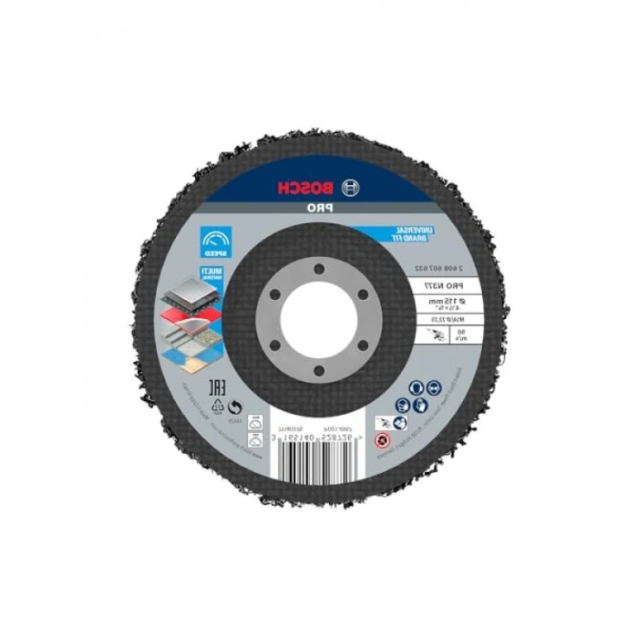 115 mm Metal İçin Keçe Temizlik Diski - Yüksek Performans