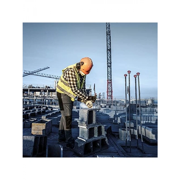 115 mm Turbo Segmanlı Elmas Kesme Diski, Gri Renkli ve Dayanıklı