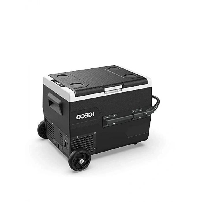 12/24V Akülü Tekerlekli Oto Buzdolabı, 65lt Kapasiteli