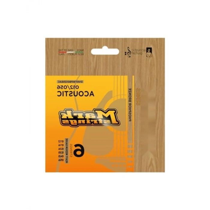 12-56 Ölçüde Phosphor Bronze Akustik Gitar Teli