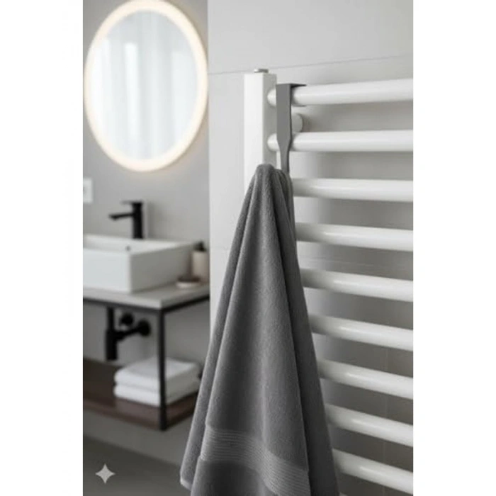 12 Adet Çok Amaçlı Plastik Askı, Kapı Arkası ve Dolap İçin Uygun