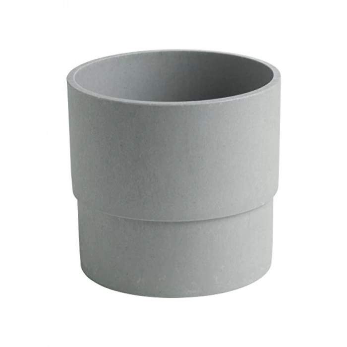 12 cm Açık Hava için Gri Bitki Saksısı