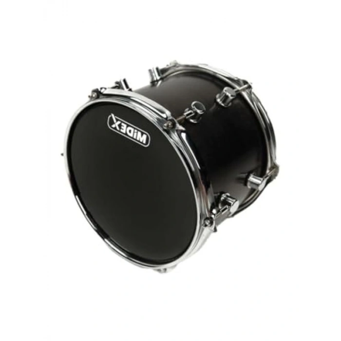 12 İnç Siyah Alto Bateri Davul Derisi