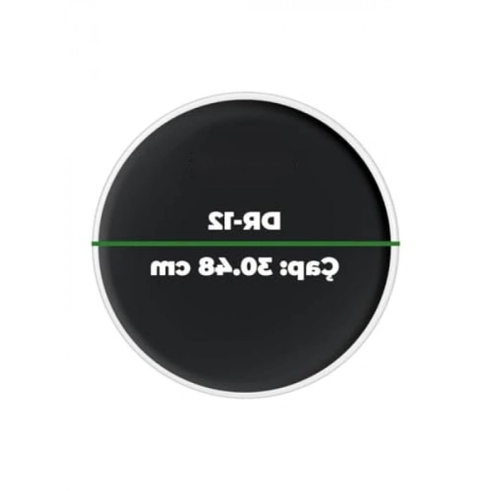 12 İnç Siyah Alto Bateri Davul Derisi