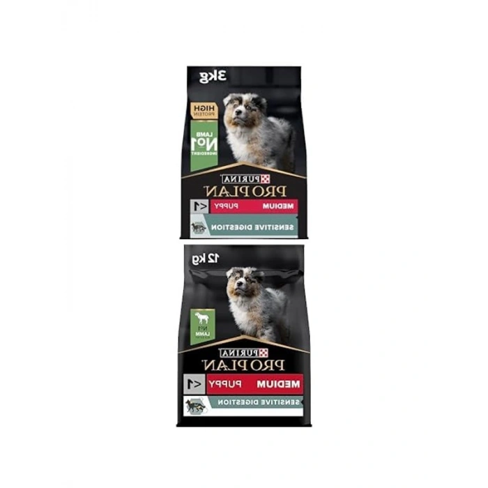 12 Kg Kuzu Etli Yavru Köpek Maması, Sensitive