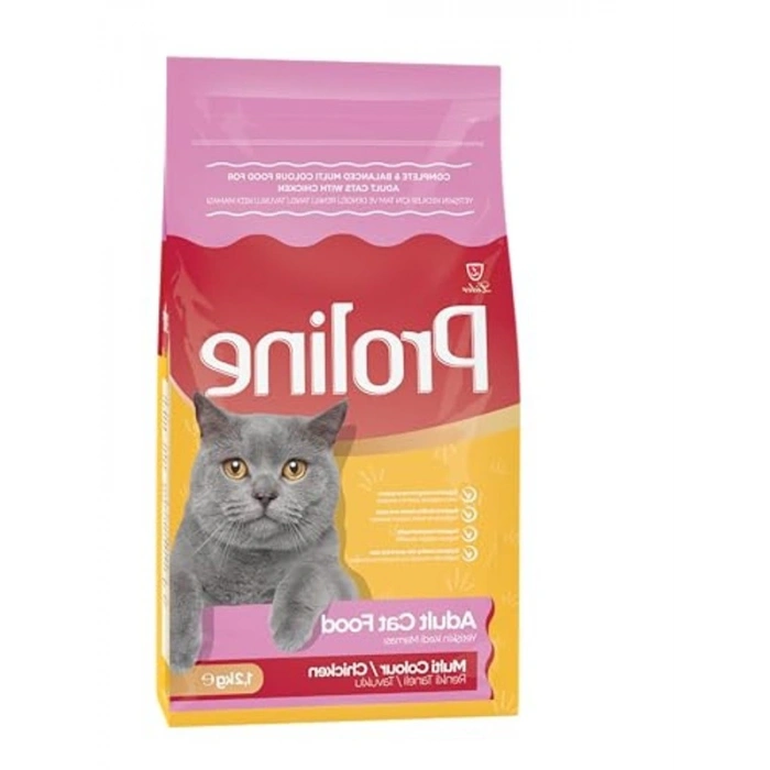 1.2 KG Renkli Taneli Tavuklu Yetişkin Kedi Maması