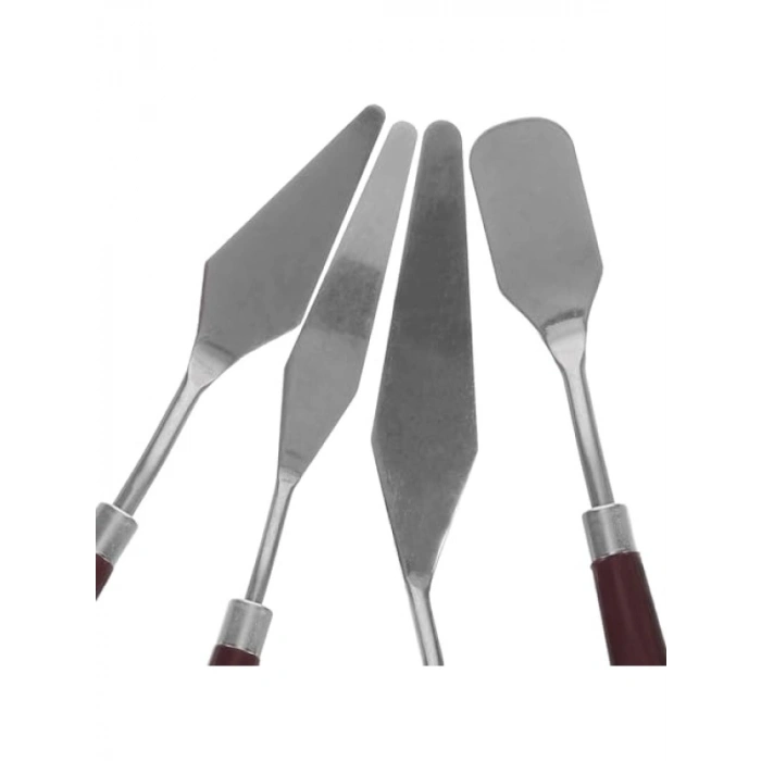 12li Fırça Seti ve 5li Metal Spatula Seti