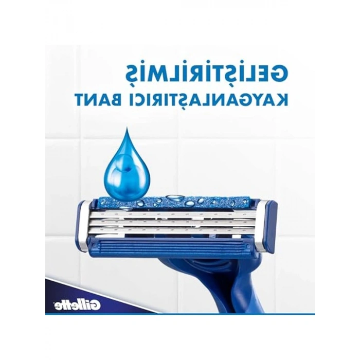 12li Gillette Blue3 Plus Comfort Tıraş Bıçağı, Rahat Kullanım