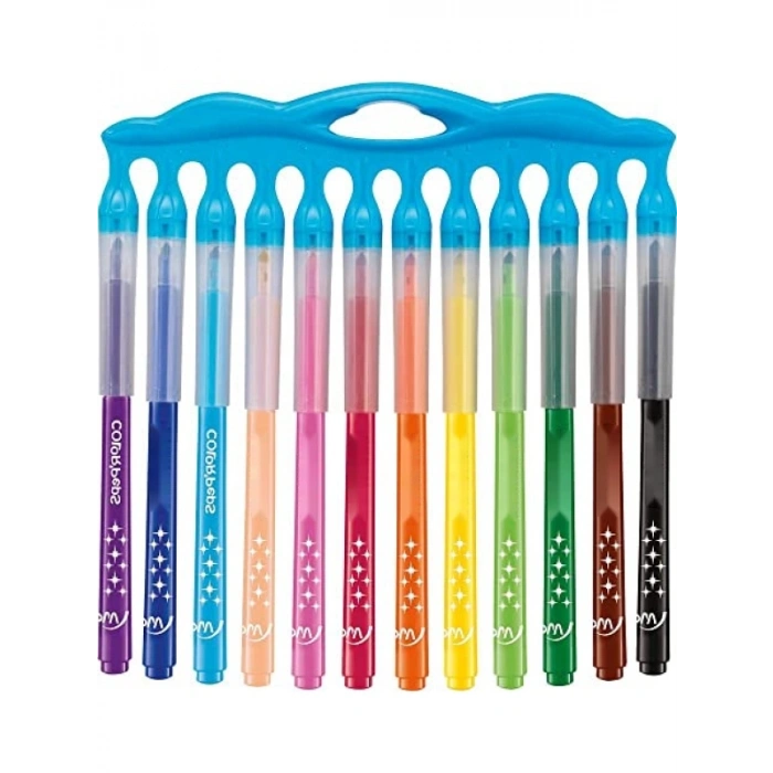 12li Keçeli Kalem Seti, Yumuşak Gövde, Akıllı Kapak Tasarımı