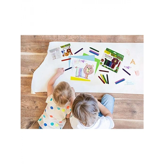 12li Paket Mum Boya Kalemi - Çocuklar İçin