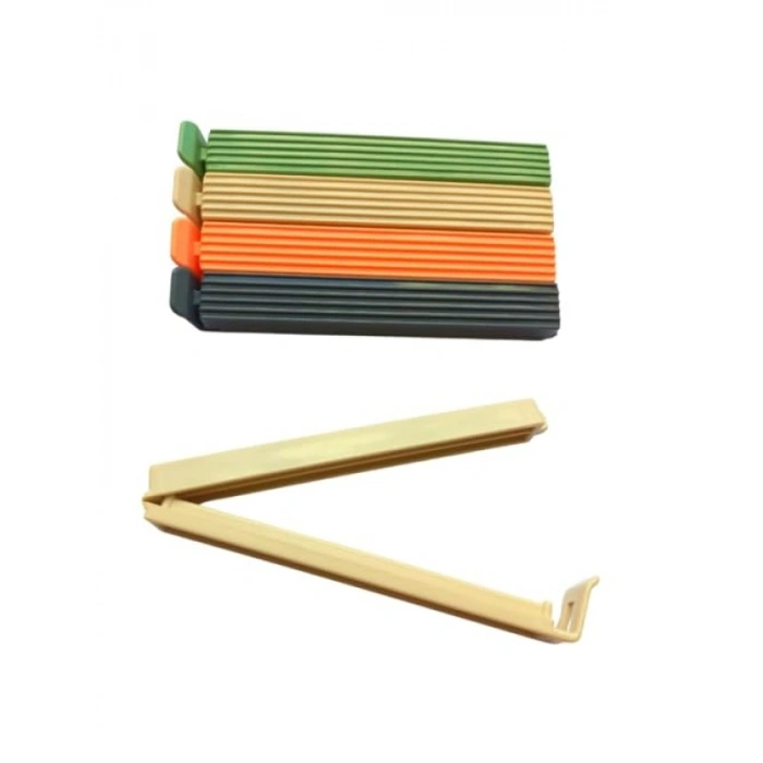 12li Pratik Renkli Poşet Klipsi Seti