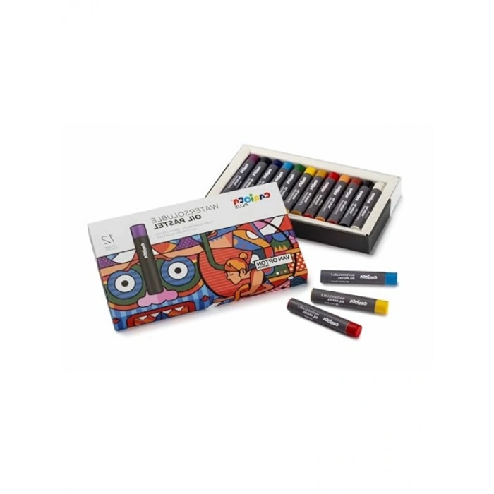 12li Suda Çözünür Yağlı Pastel Boya Seti