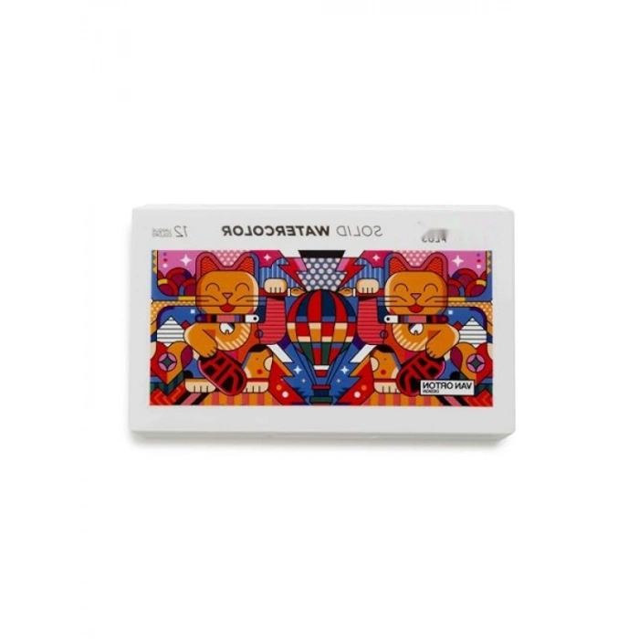 12li Sulu Boya Seti (Fırçalı)