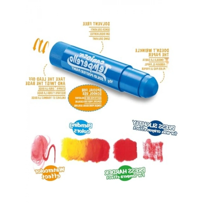 12li Yıkanabilir Stick Boyama Kalemi Seti