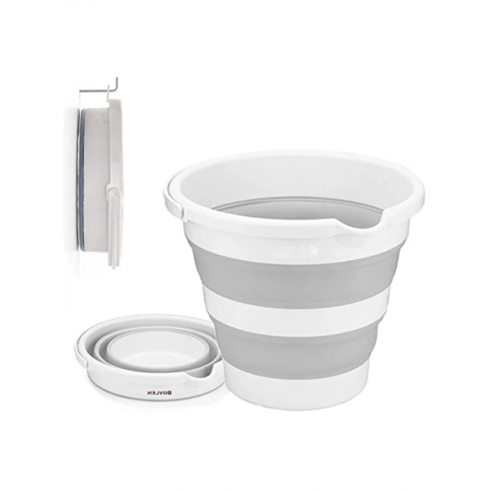 12 Litre Katlanabilir Kova - Akordiyon Tasarım