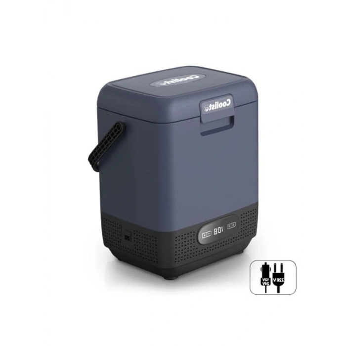 12 Litre Taşınabilir Oto Buzdolabı, 12/24 Volt ve 220 Volt ile Çalışır