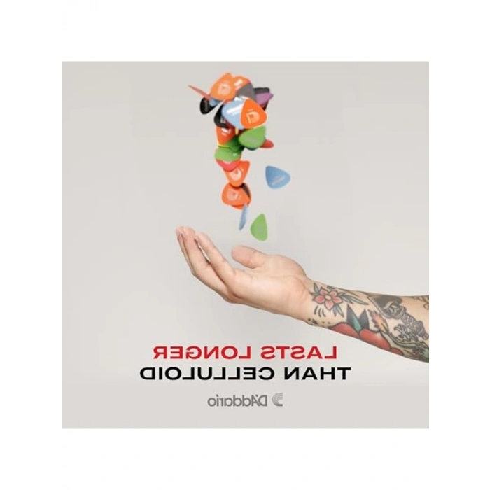 1,2 mm Ağırlıkta Mor Gitar Seçtikleri, 10lu Paket