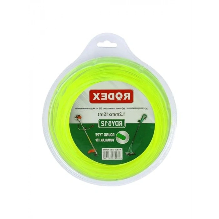 1.2 mm Kalınlığında Motorlu Tırpan Misina, 15 Metre Uzunluk