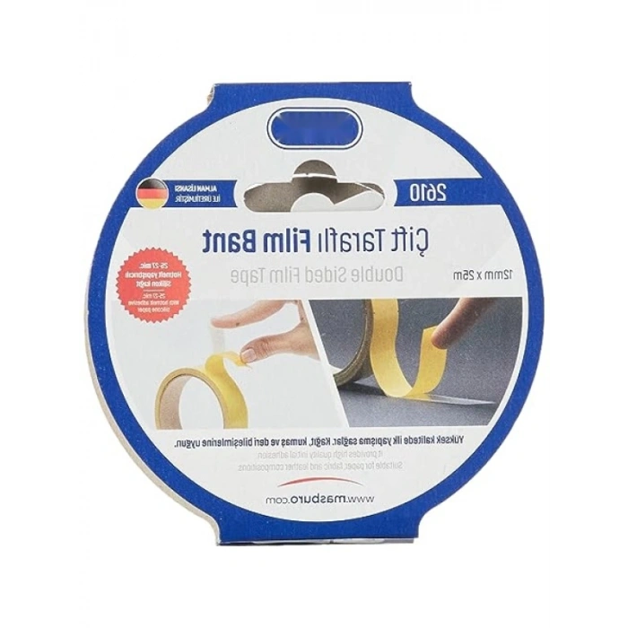 12 mm x 25 m Çift Taraflı Akrilik Bant