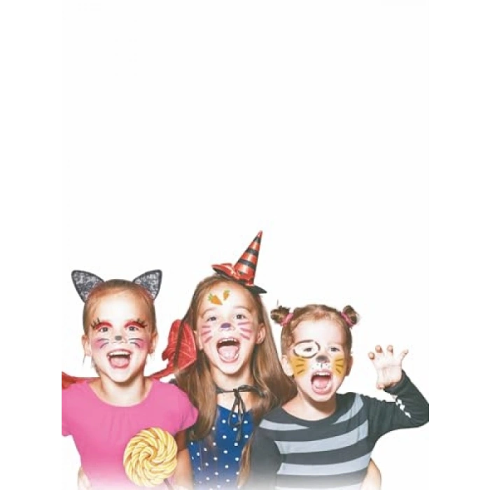 12 Renkli Yüz Boyası Seti