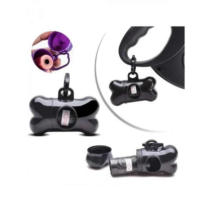 12 Rulo Köpek Kaka Poşeti, Taşıma Çantası Hediyeli