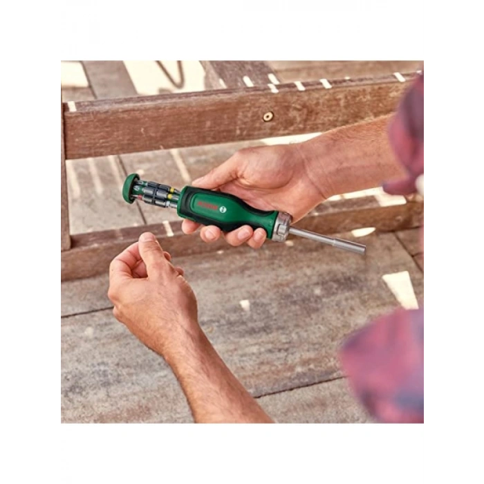 12 Uçlu Cırcırlı Tornavida Seti