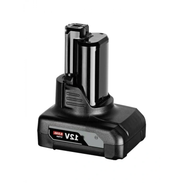 12 Volt 6,0 Ah Li-Ion Akü - Uzun Süreli Çalışma Süresi