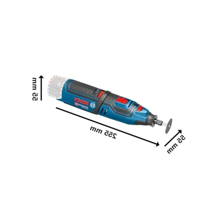 12 Volt Akülü El Motoru - 5000 dev/dak, Kompakt Tasarım, LED Aydınlatma
