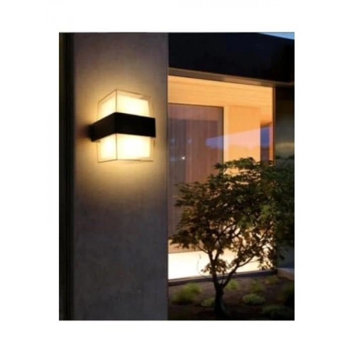 12 Watt Prizma LED Aplik - IP54 Sertifikalı