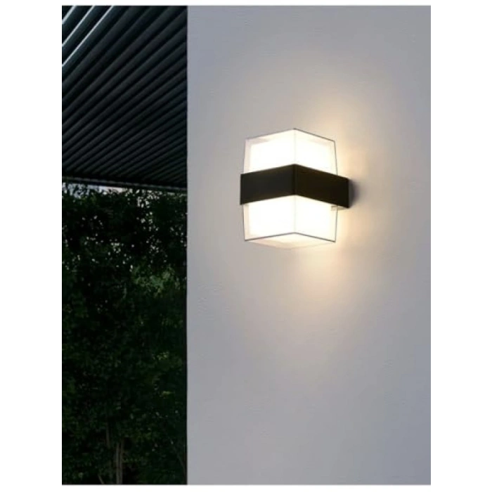 12 Watt Prizma LED Aplik - IP54 Sertifikalı