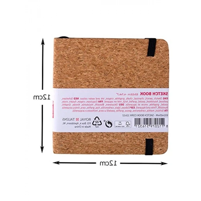 12 x 12 cm Eskiz Defteri, 140 g/m² Kağıt, Çok Amaçlı Kullanım