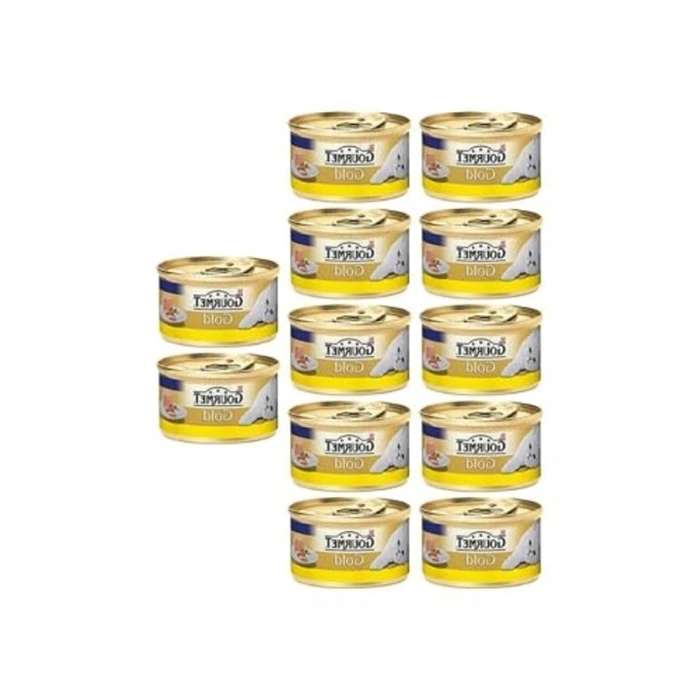 12 X 85 G Tavuklu Yetişkin Kedi Konservesi, Kıyılmış