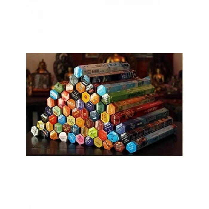 120 Adet Karma Tütsü Seti ve Ahşap Kayık