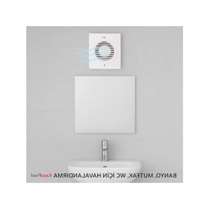 120 m³/h Debili 15W Sessiz Havalandırma Fanı - 12 cm