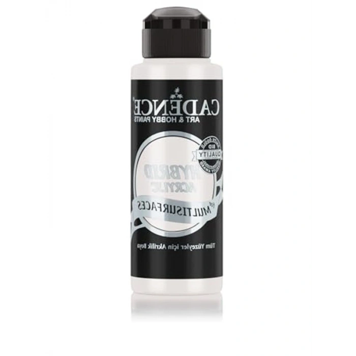 120 ml Beyaz Akrilik Boya, Çok Amaçlı Kullanım