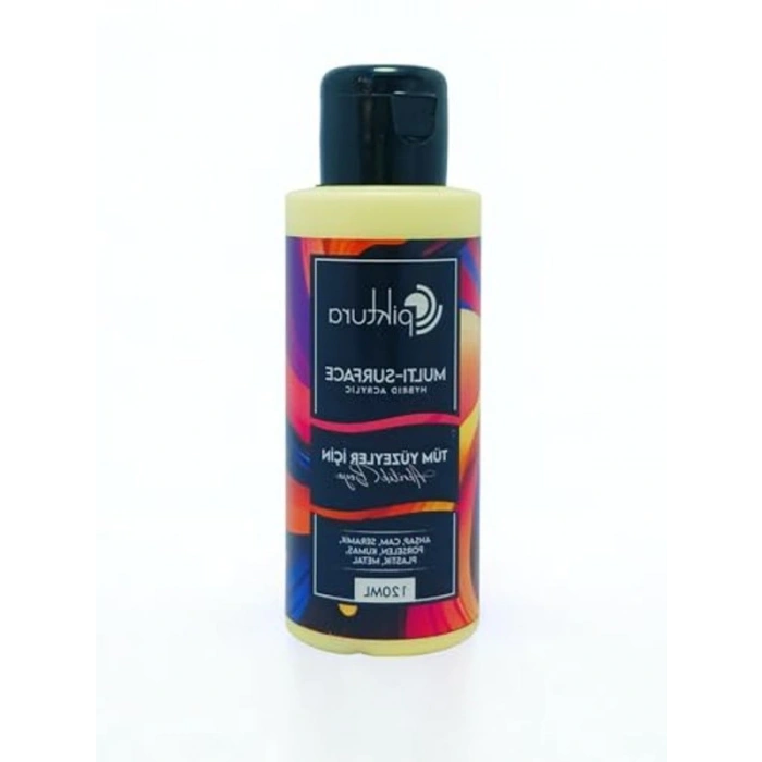 120 ml Hibrit Akrilik Boya, Su Bazlı, Ahşap, Cam, Seramik için Uygun