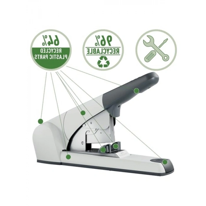 120 Sayfa Kapasiteli Gri Renk Zımba