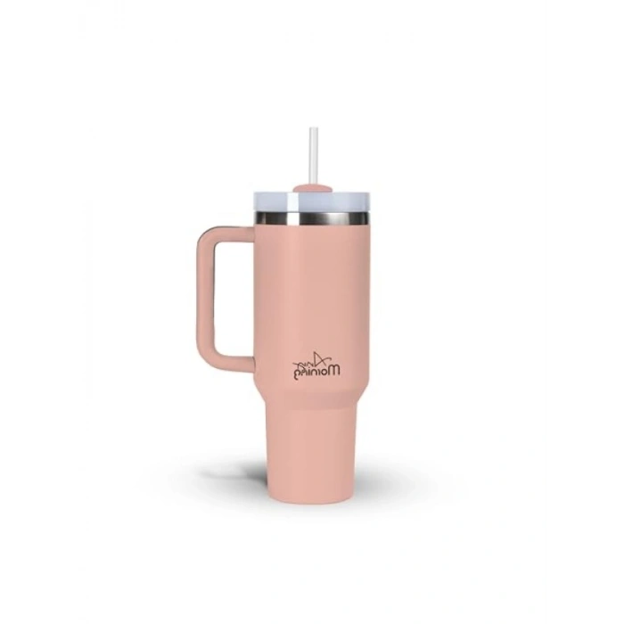 1200 ml Kapasiteli Termos Mug - 3 Kademeli Kapak