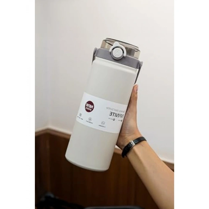 1200 ML Vakumlu Soğuk Pipetli Matara