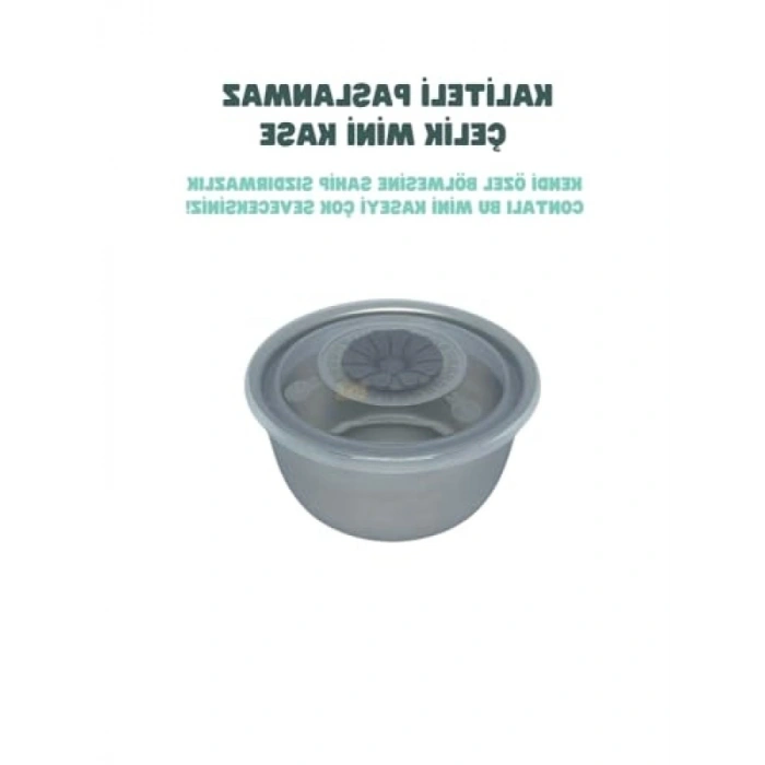 1200ml Paslanmaz Çelik Bento Lunchbox - 4 Bölmeli